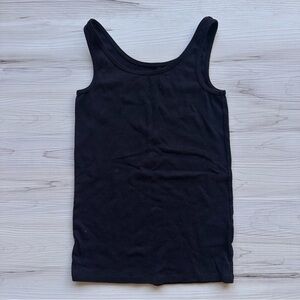 Old Navy Girls Black Fitted Top